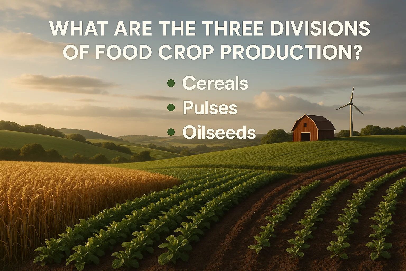 What Are the Three Divisions of Food Crop Production? - A Complete Guide (2025)